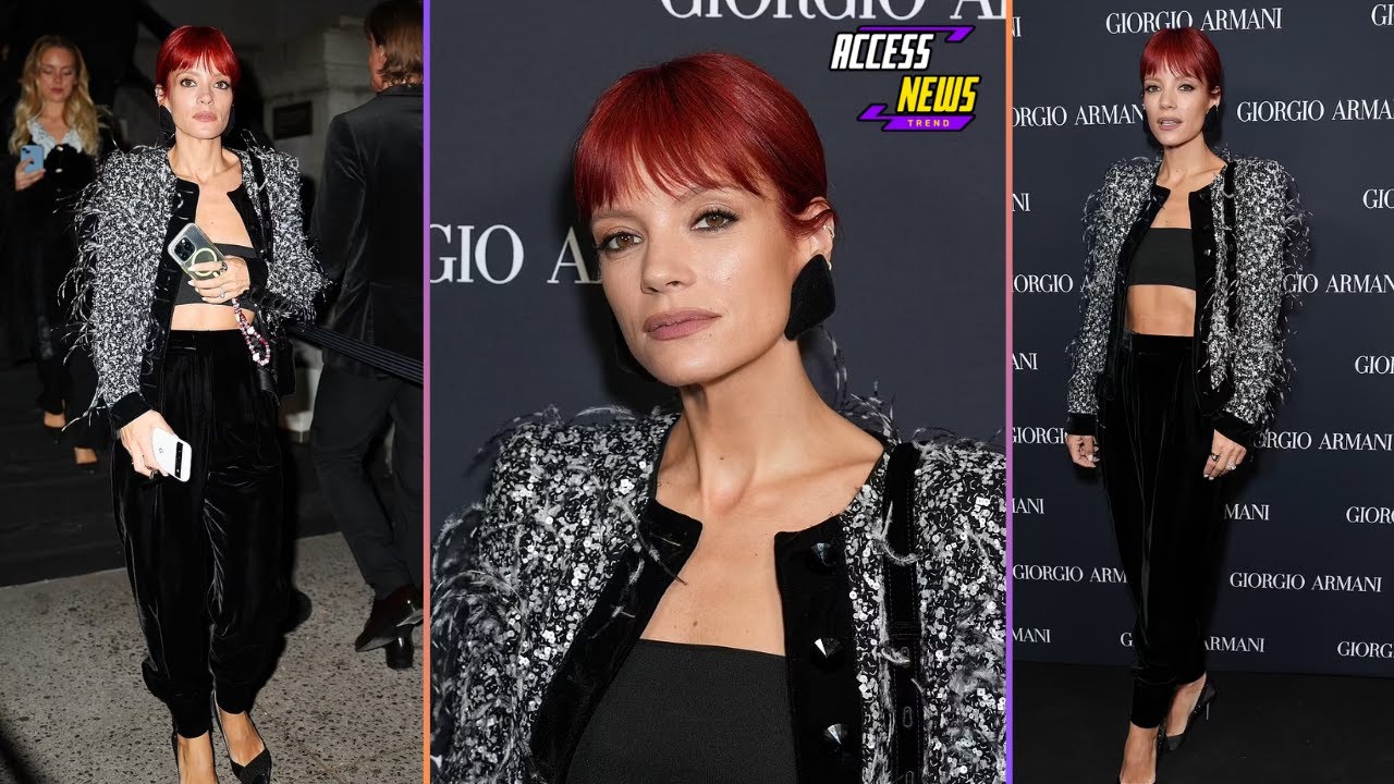 Lily Allen’s Bold Bowie-Inspired Look Stuns NYC! 🔥✂️✨