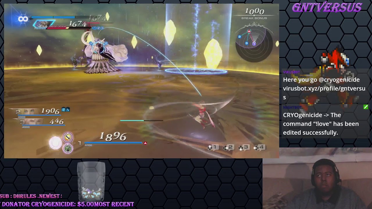 Dissidia Final Fantasy NT Story Mode Session 4 Second Section  (Part 1)