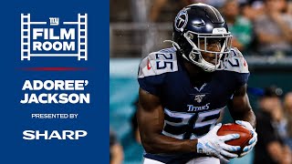 Film Room Adoree Jackson Provides Physicality To Secondary New York Giants