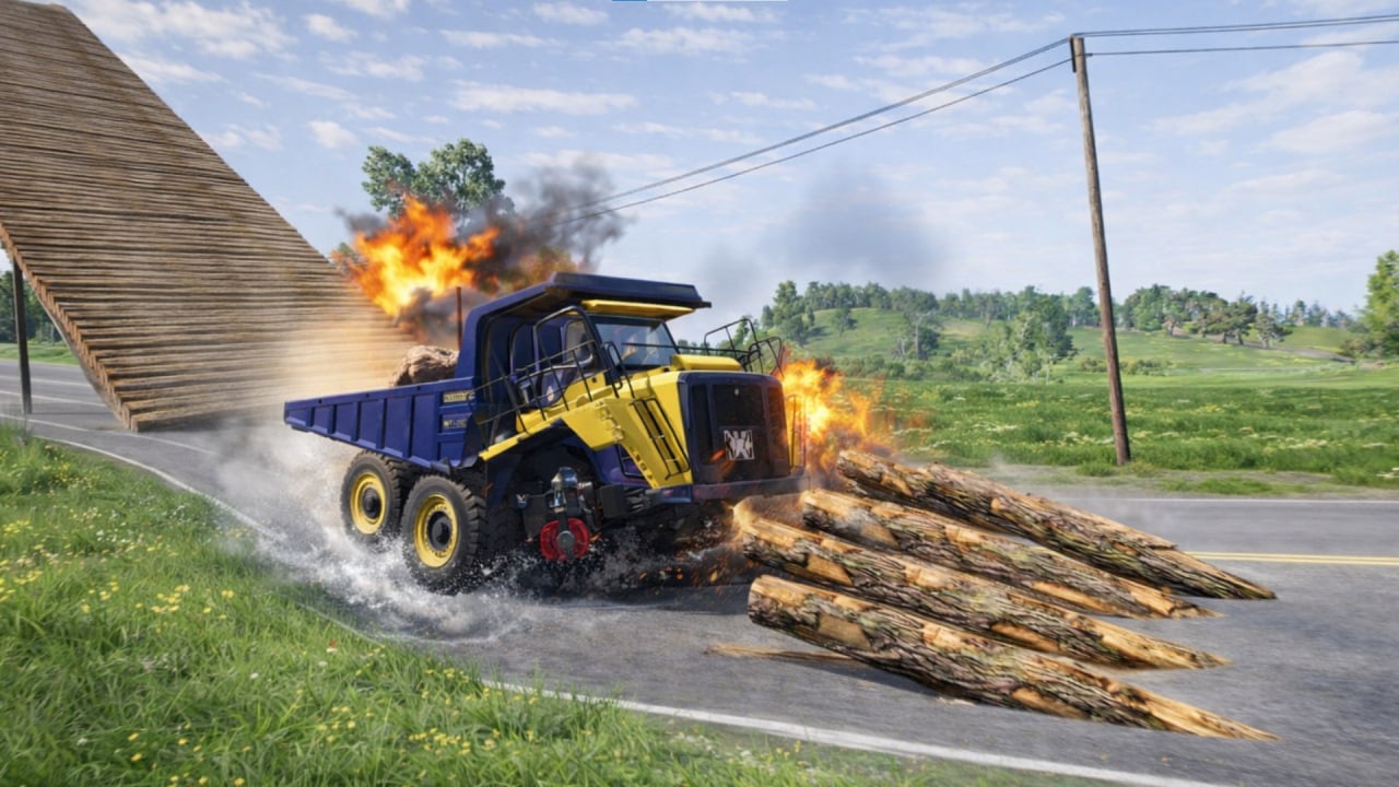 Ultimate Vehicle Crash Test – Giant Ramp Chaos!