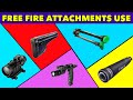  part 16 free fire attachments use and real life  million fact