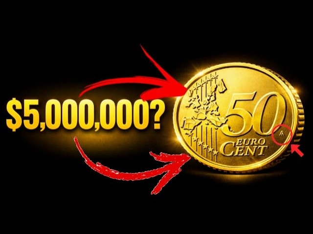 This Rare 50 Euro Cent Coins could be worth up to $5,000,000