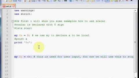 Perl Beginner Tutorial #Variables Scalar  - Part2