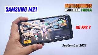 Samsung M21 BGMI test after September 2021 Update || M21 PUBG test after New Update