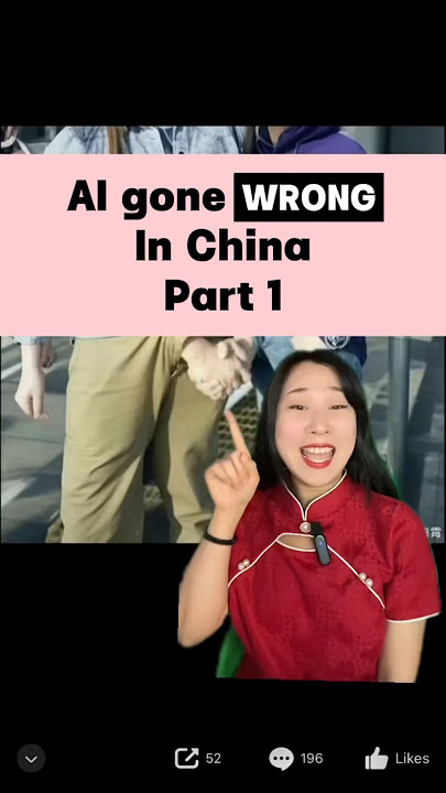 Part 1! AI gone wrong in China🤣 #filter #lol #ai #douyin #chinese #funny #learnchinese