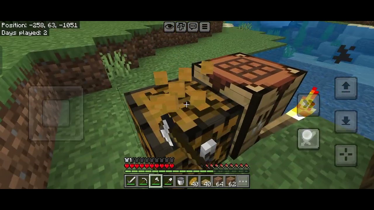 Minecraft Survival series part-1 ,I made a bridge for my world - YouTube