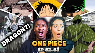 FIRST TIME REACTING TO ONE PIECE | One Piece Episode 52 & 53