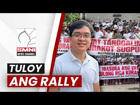 ANTI-CORRUPTION RALLY NG INC, NAGPAPATULOY SA LIWASAN