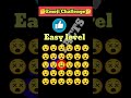 memory test challenge 🤔 part6#sortvirul/video emoji challenge