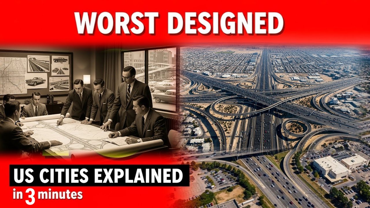 Все города США с ХУДШИМ дизайном: объяснение за 2 минуты