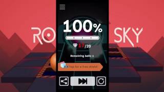 Rolling Sky Level 1 2 Complete Iphone 7 Gameplay Hd 1080P