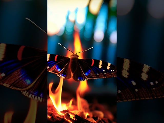 Moth Into Flame.... #aiart #youtubeshorts #cover #youtube #metallica #viral #artwork class=