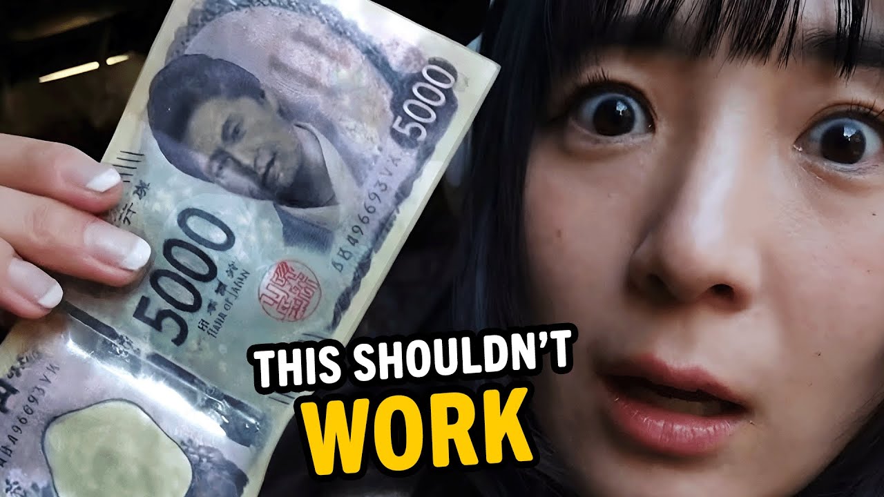 Мы пытались обмануть удачу в Японии.