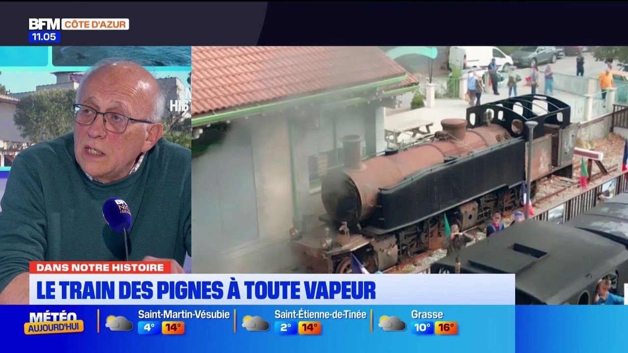 La Côte d'Azur sur les rails