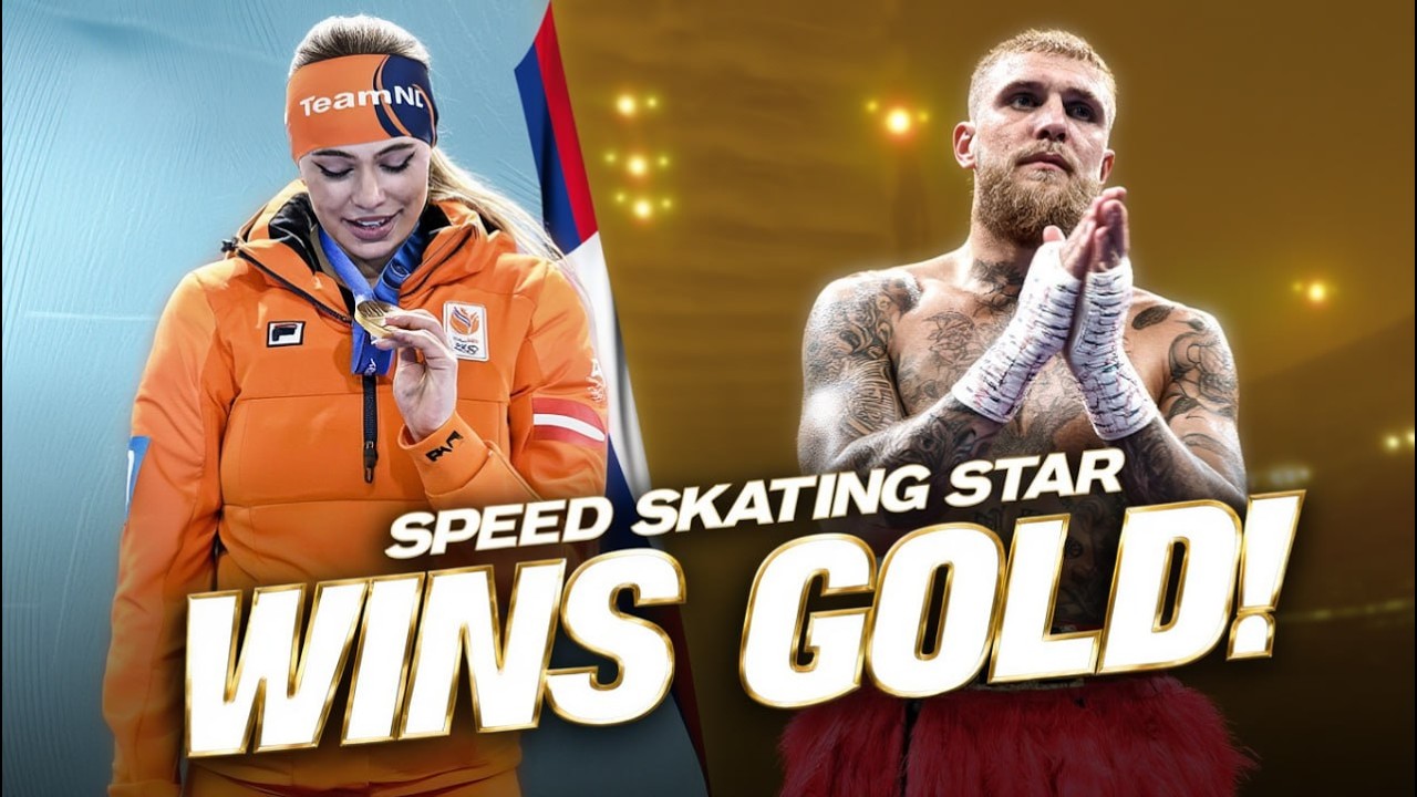 Golden Glory! Speed Skating Star Leerdam Wins Gold as Fiancé Paul Cheers On