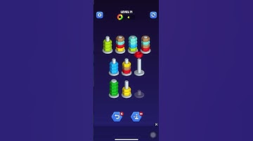 Nut Sort Color Puzzle Games Level 71 #shorts #gaming #shortsfeed #sortinggame