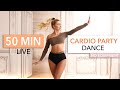 50 MIN DANCE CARDIO PARTY Burn 400 500kcal With A Smile I LIVE Session 50 MIN DANCE CARDIO PARTY Burn 400 500kcal With A Smile I LIVE Session