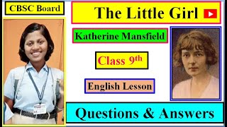 The Little Girl Questions & Answers Class 9th CBSE Board English Lesson screenshot 5