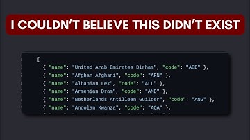 I Couldn’t Find a Simple Country & Currency List, So I Made One (Free JSON + TS)