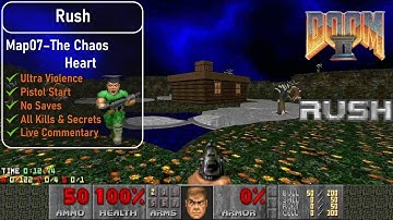 Rush Map07 - The Chaos Heart [Doom 2, UV, Pistol, 100%]