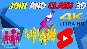 Join and clash 3D android noob vs pro vs hackers Gameplay 120 #shorts