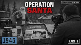 Recovered 1945 Santa Footage Shows Reindeer That Could Almost Fly | Operation Santa