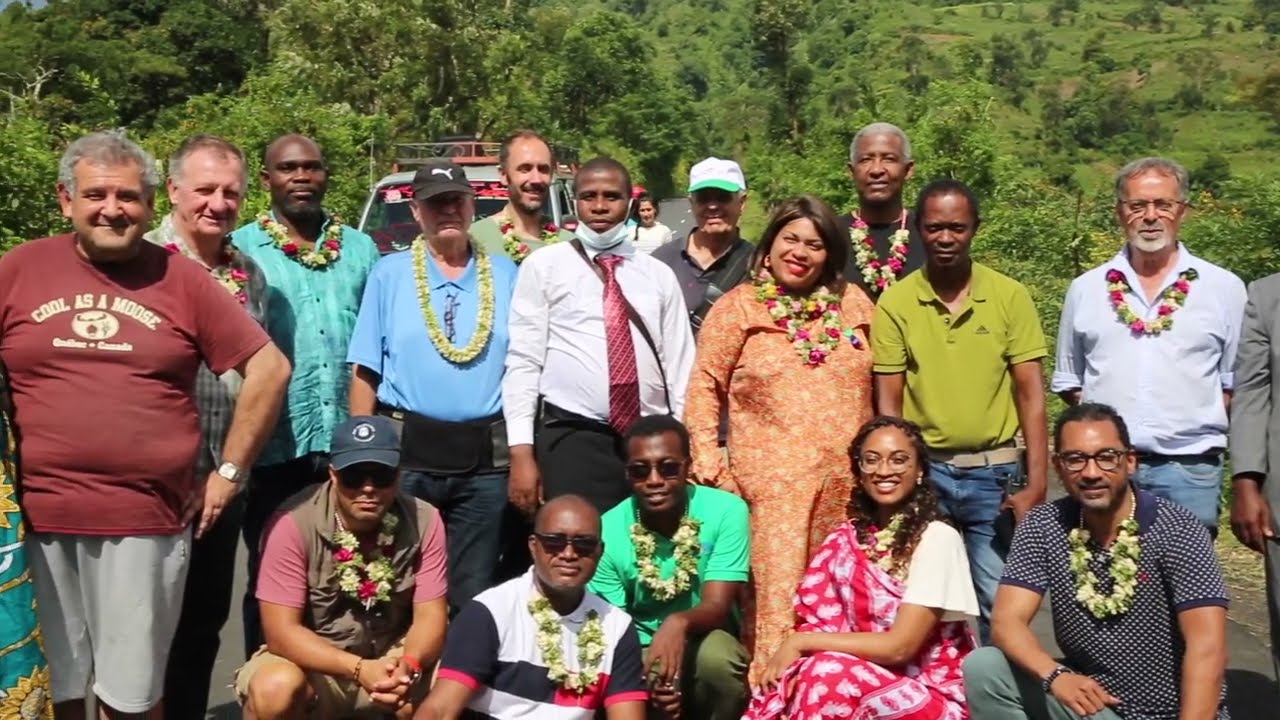 Comores Anjouan Cuvette de Tsembéhou / The Comororos   Ndzuwani Tsembéhou landscape