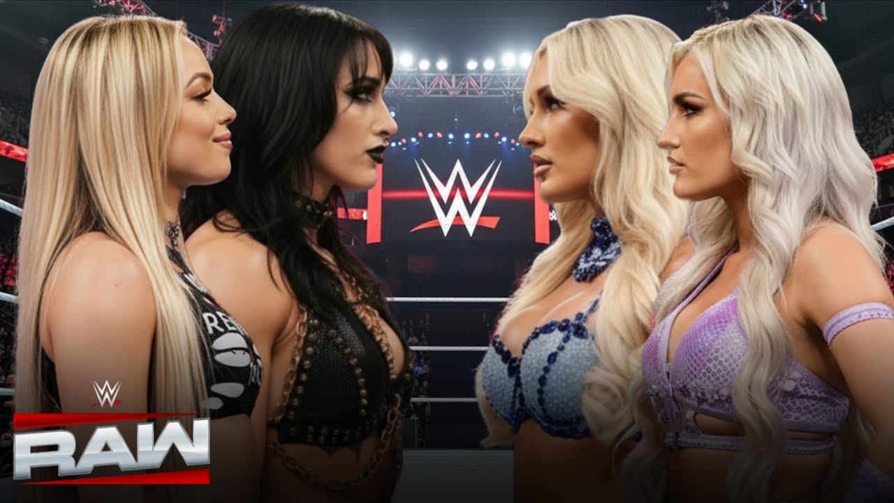 Риа Рипли, Лив Морган против Блейк Монро, Тиффани Стрэттон — ПОЛНЫЙ МАТЧ: WWE 17 ноября 2025 г.