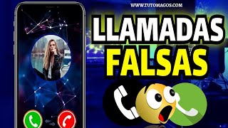 😂😱CÓMO HACER LLAMADAS FALSAS - INCREÍBLE APP 2020😂 screenshot 5