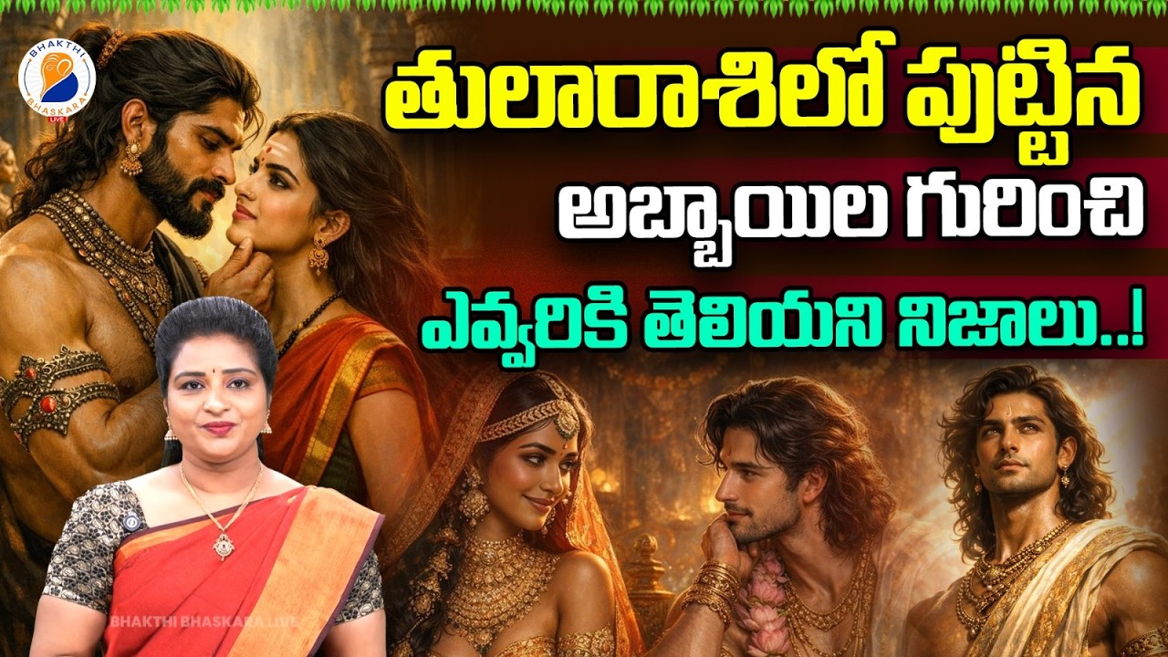 తుల రాశిలో జన్మించిన పురుషుల జాతకం | Thula Rasi Male Characteristics In Telugu Tula Rashi Lakshanalu