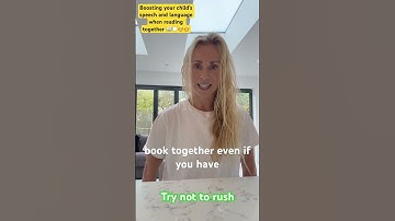 Don’t rush - boosting your child’s speech & language when reading together #reading #speech