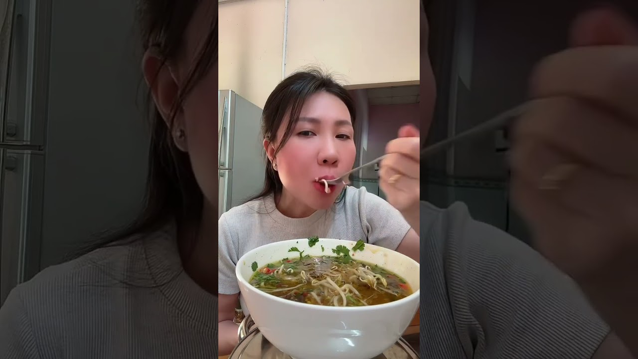 Cháo gà nhé Cả nhà, ngày 19 tháng 2 năm 2026 #mukbang #food #ancay #vlog