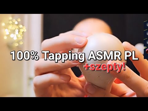 ASMR PL 100% Tapping i Szepty (Zapis Live z TikTok #5)