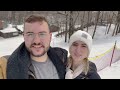 First Time skiing | Vermont vlog Day 3