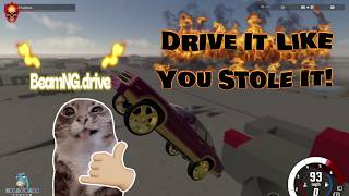 Dirt Track, No Slack, Driving Drift BeamNG.drive @HYBRIDNLJ #steam #beamngdrive #beamngcrashes