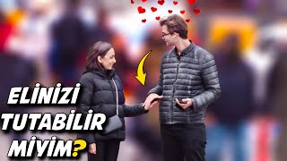 YOLDA YÜRÜRKEN GÜZEL BİR KIZ ELİNİZİ TUTARSA?