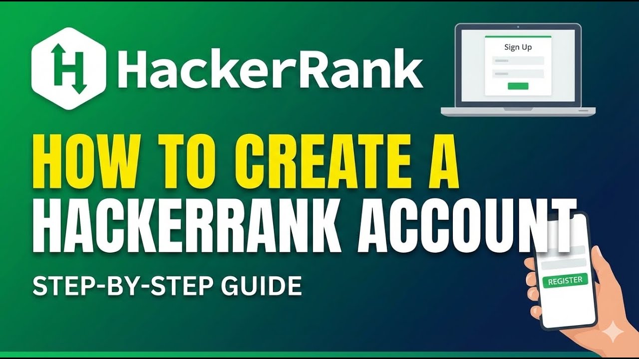 How to Create a HackerRank Account (and Why You Should) - YouTube