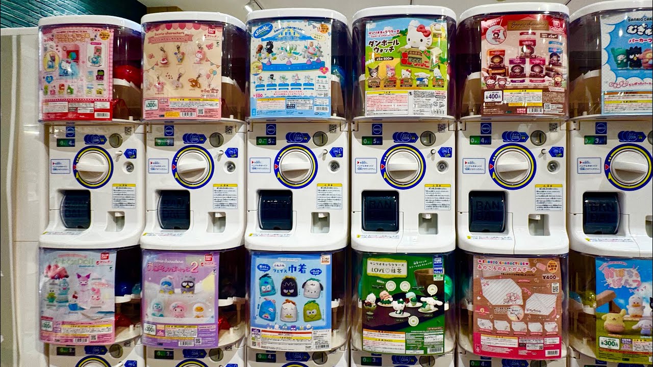 サンリオ　カプセルトイいっぱい