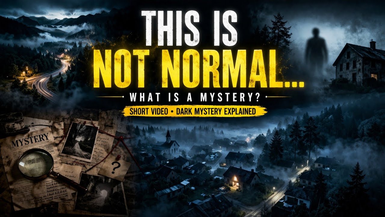 DARK MYSTERIES EXPLAINED: What Lies Hidden in the Shadows 👁️