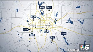 Gas prices on the rise in the DFW Metroplex