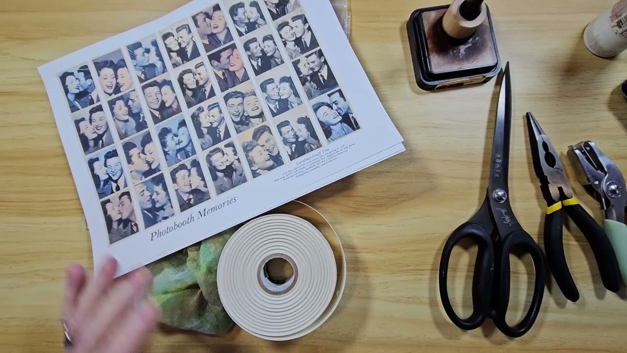 Come and play! make some photo booth ticket strips, or use a year book, digital or something!