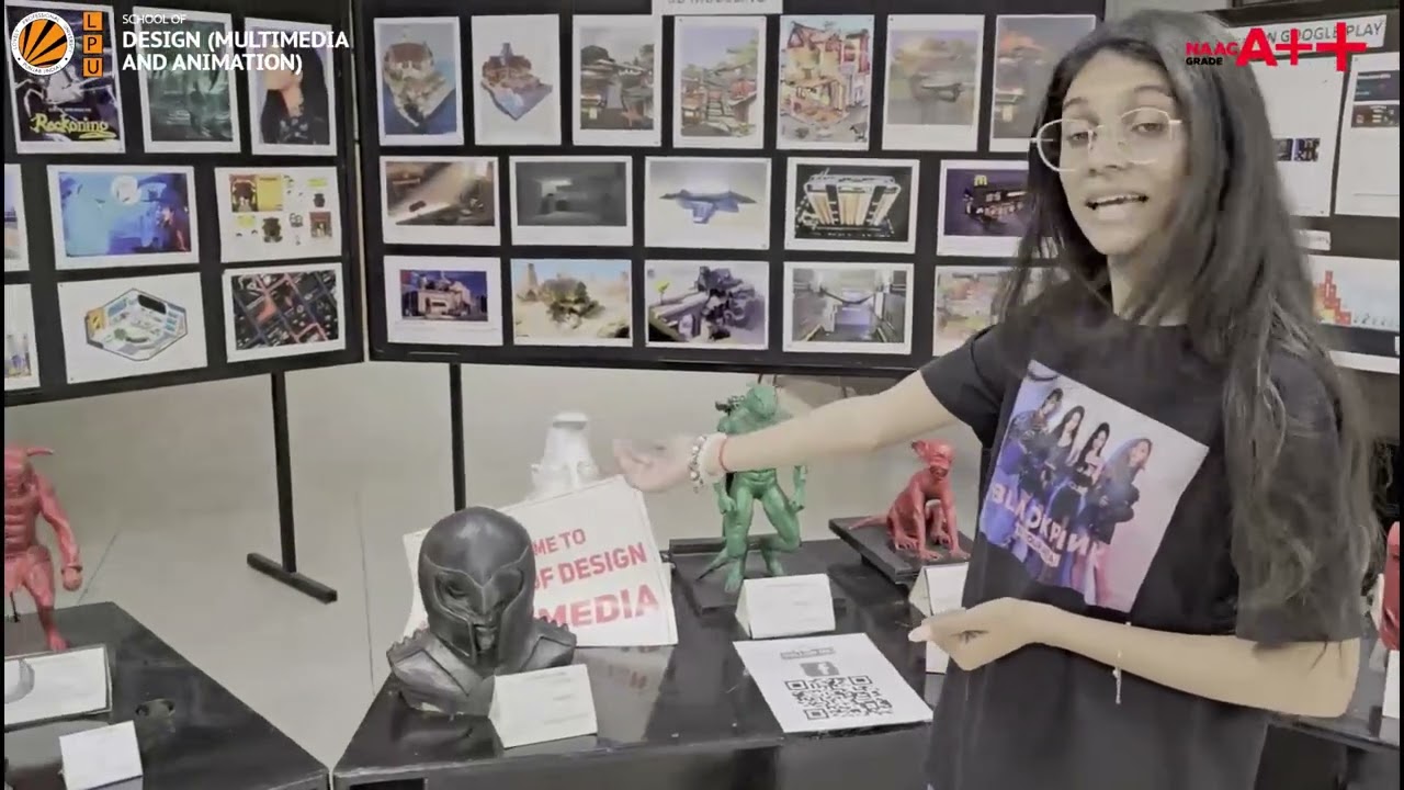 Students typically explore a diverse range of creative and technical subjects.