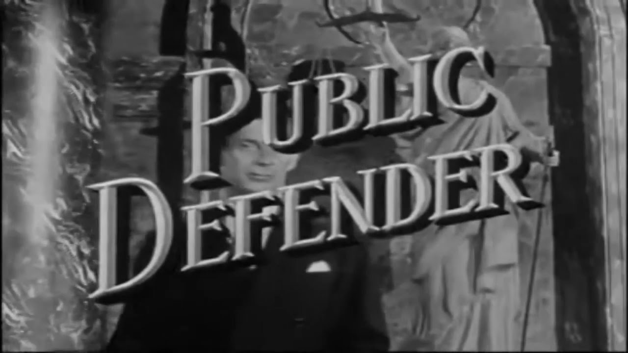 Old Doc Marshall presents This classic TV show🔍 Public Defender🔎 1954