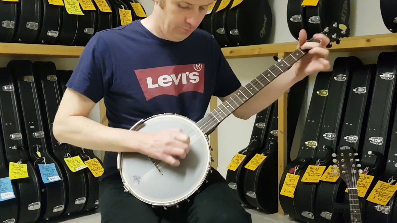 Grafton Sugar Mountain Open Back OldTime 5string Banjo YouTube