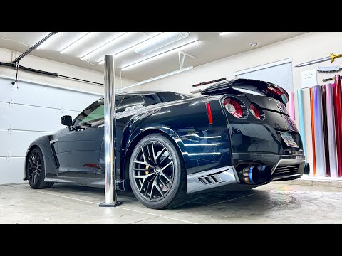 CHROME Nissan R35 GTR Wrap Guide Hardest Parts In Real Time ASMR CHROME Nissan R35 GTR Wrap Guide Hardest Parts In Real Time ASMR