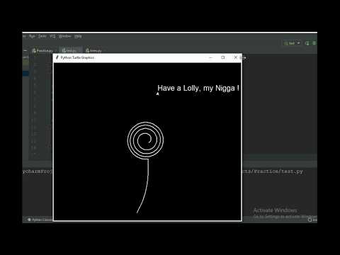Doodle with Python (using Turtle module)