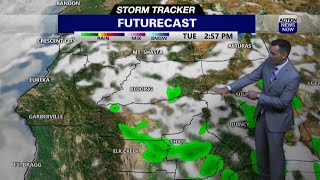 Storm Tracker Forecast: Not as hot with a chance for thunderstorms Tuesday