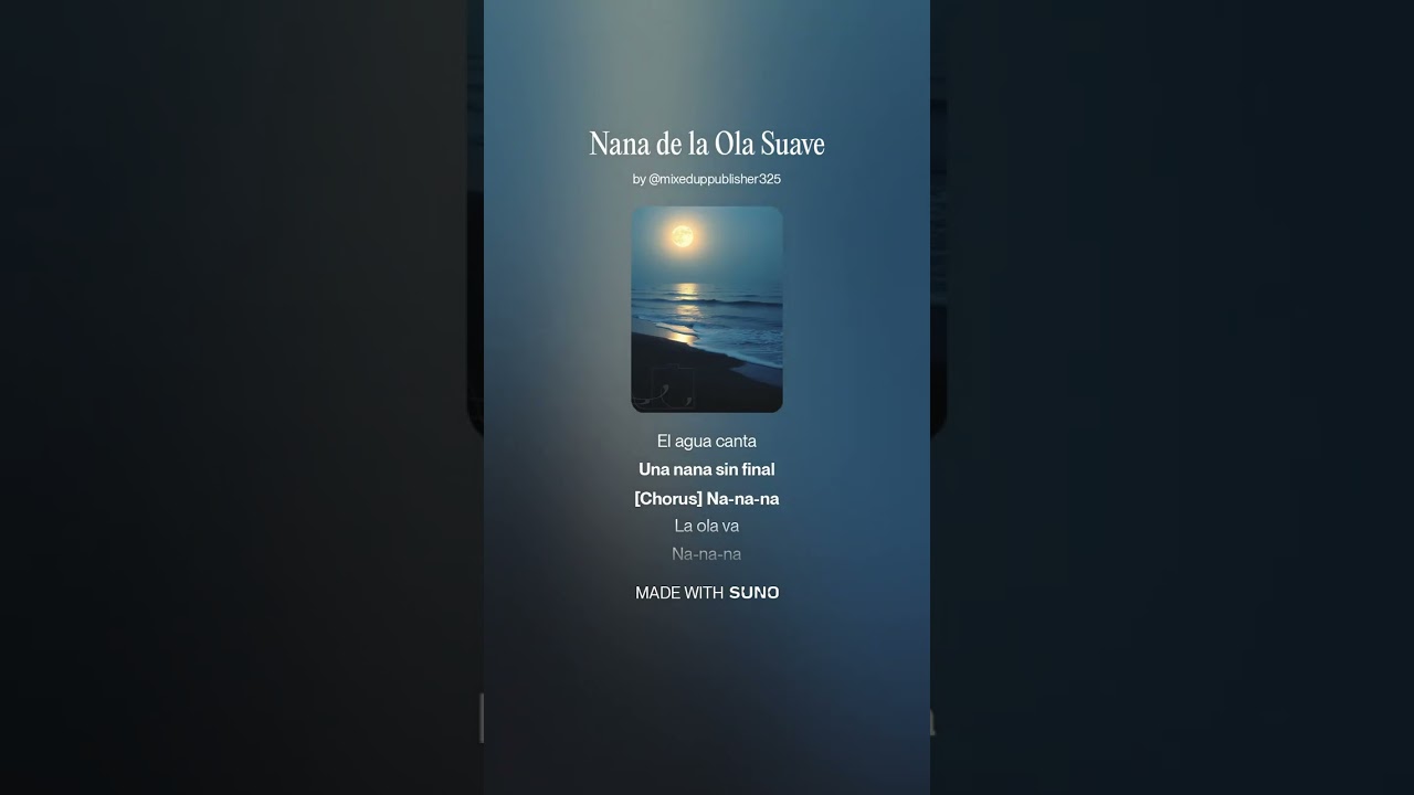 Nana de la Ola Suave · El Mar Te Cuidará · Música SIN derechos de autor