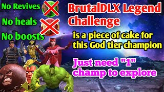 BrutalDLX Legend Challenge is a piece of Cake for this Champion MCOC