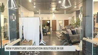 New liquidation boutique selling furniture on the West Side